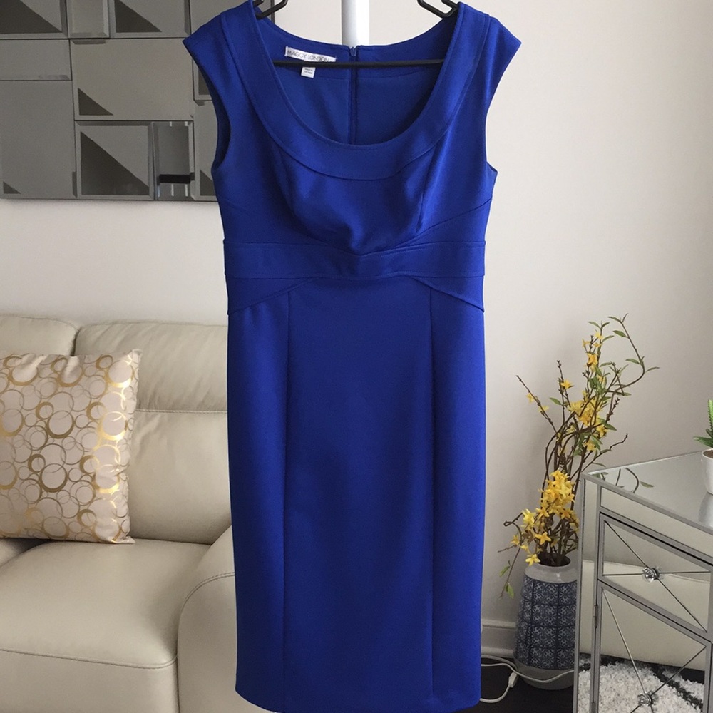 Electric Blue Dress